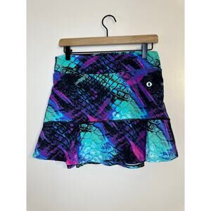 Dona Jo Jojo Skort Mermaid Pickleball Golf Tennis Performance USA Large/2